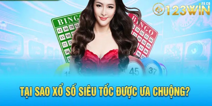 Vì sao Xổ Số Siêu Tốc 123WIN được ưa thích?